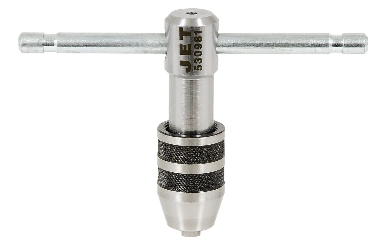 Jet 530981 - (TW/164) JET-KUT® Tap Wrench For # 0 - 1/4" (2 mm  6 mm) Taps - Super Premium